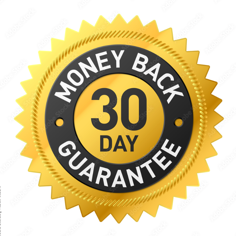 30-Day Back Guarantee